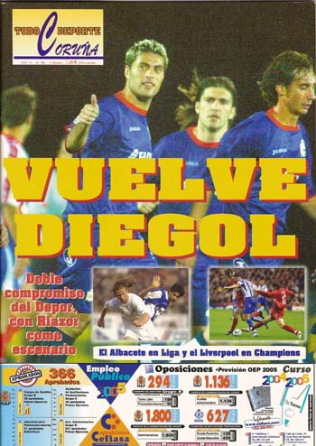 Deportiva La Coruna v Liverpool FC